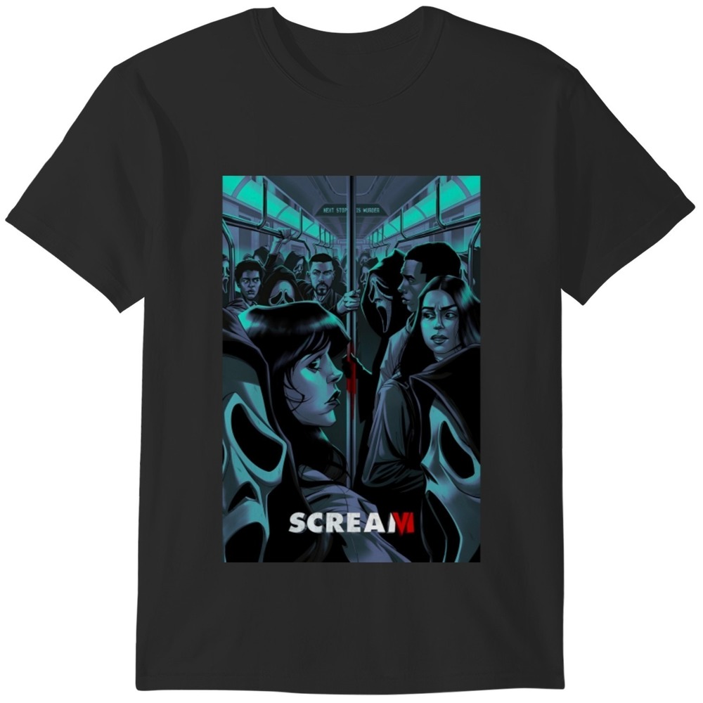 2023 Scream VI Movie Poster Shirt, Scream 6 Movie TShirt